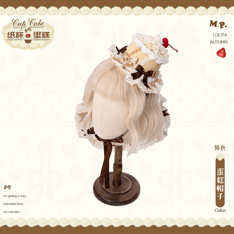 同時購入のみ【受注予約1/26まで】Sweet Cup Cake ヘアアクセサリー