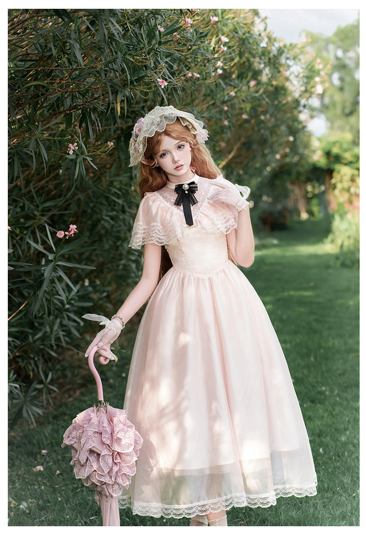 Morning Mist クラシカルシアーワンピース