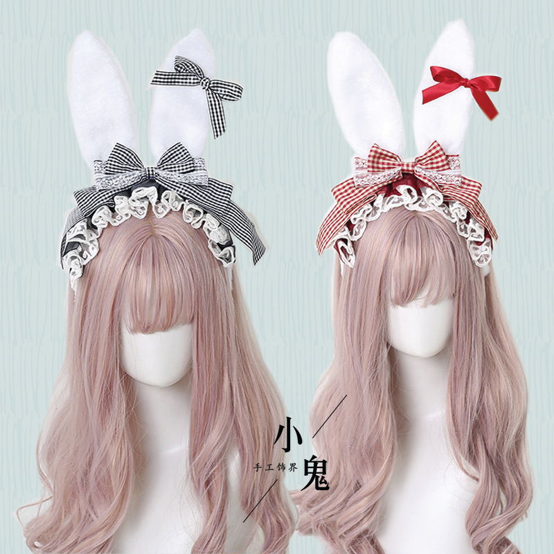 rabbit ear ribbon headband