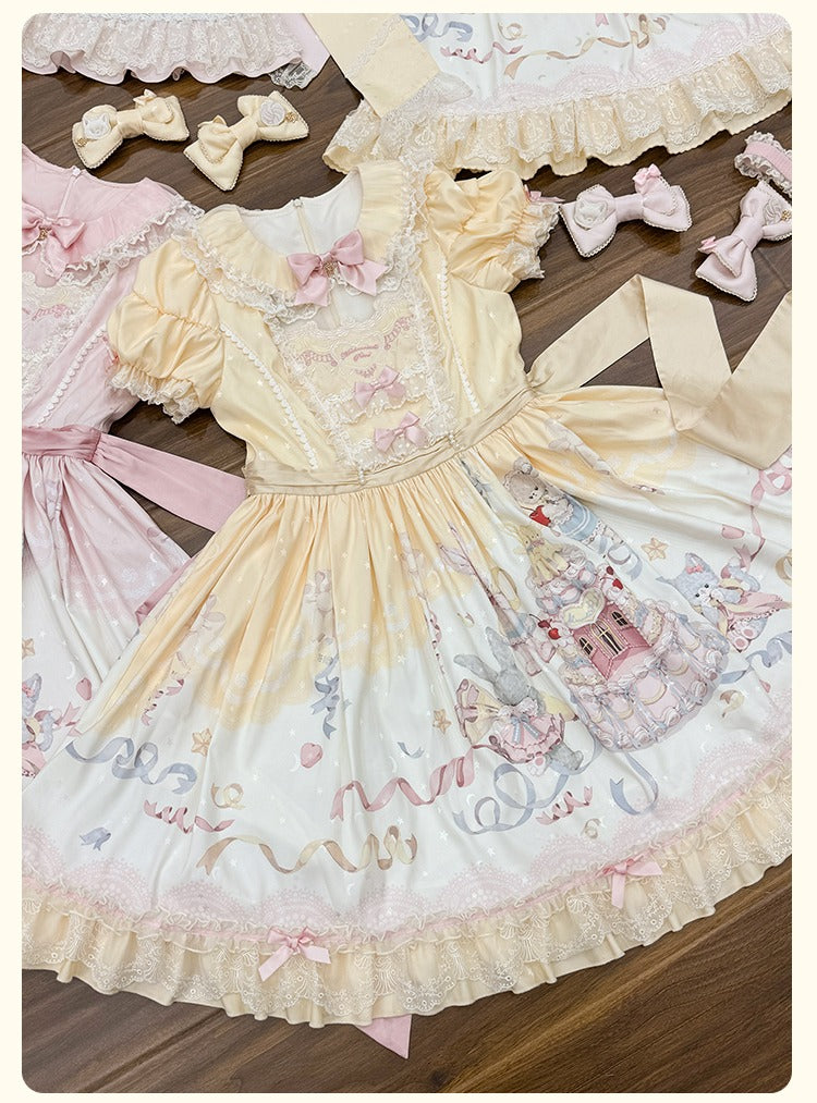 [Pre-orders available until 12/26] Sweet Wedding Cake Embroidered Dress