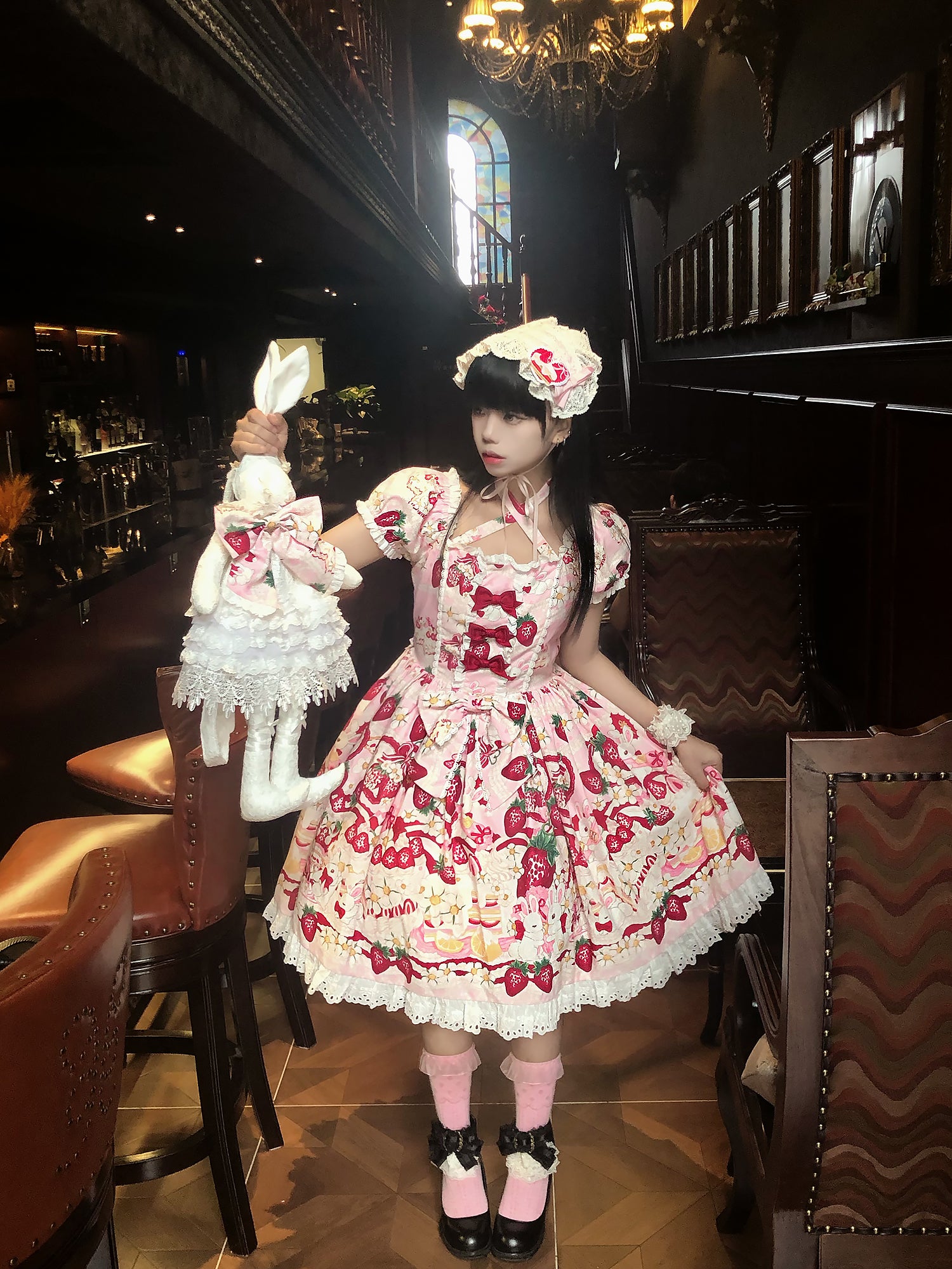 【受注予約4/13まで】Lemon Berry プリントワンピース