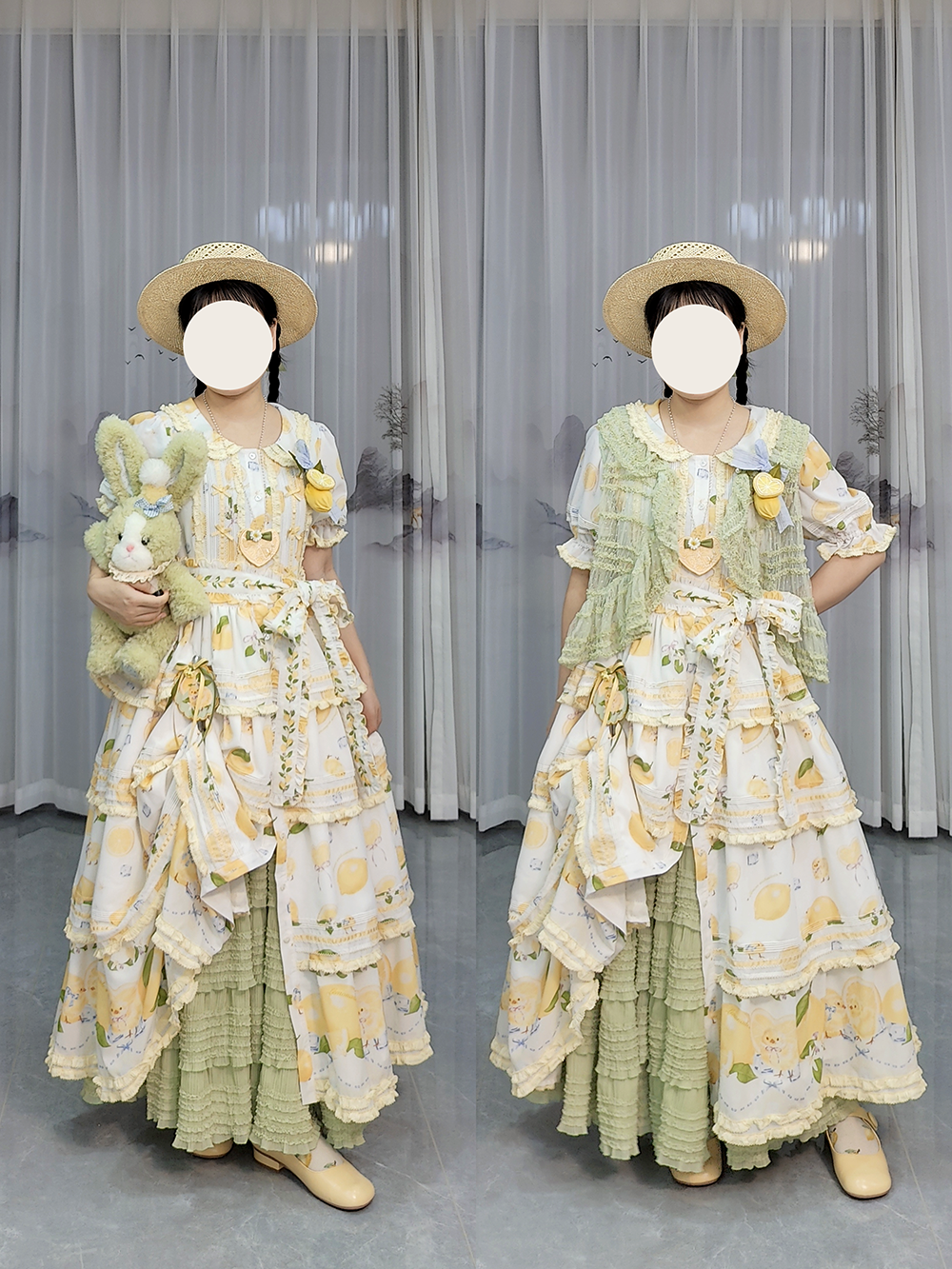 【予約販売】Lemon Sweetie 七層インナースカート