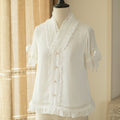 Ukizakura Japanese loli lace 3way blouse