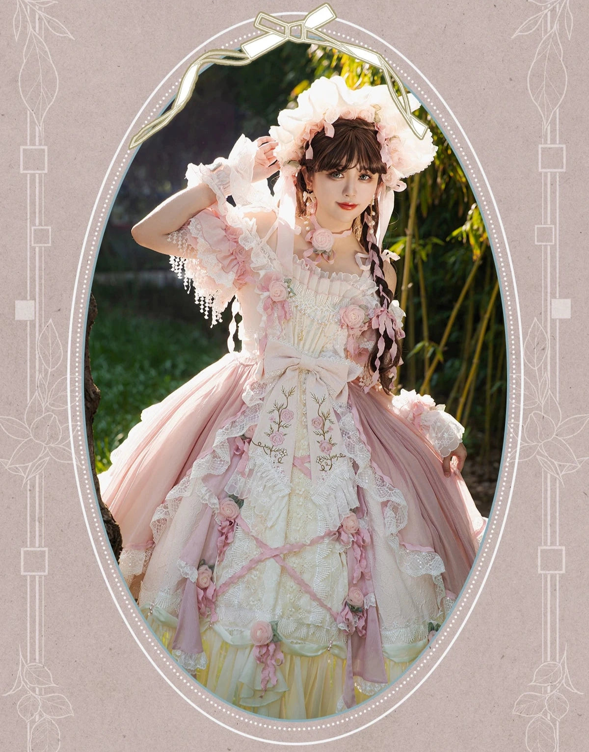 [Pre-orders available until 9/8] Herb Garden Luxury Princess Dress