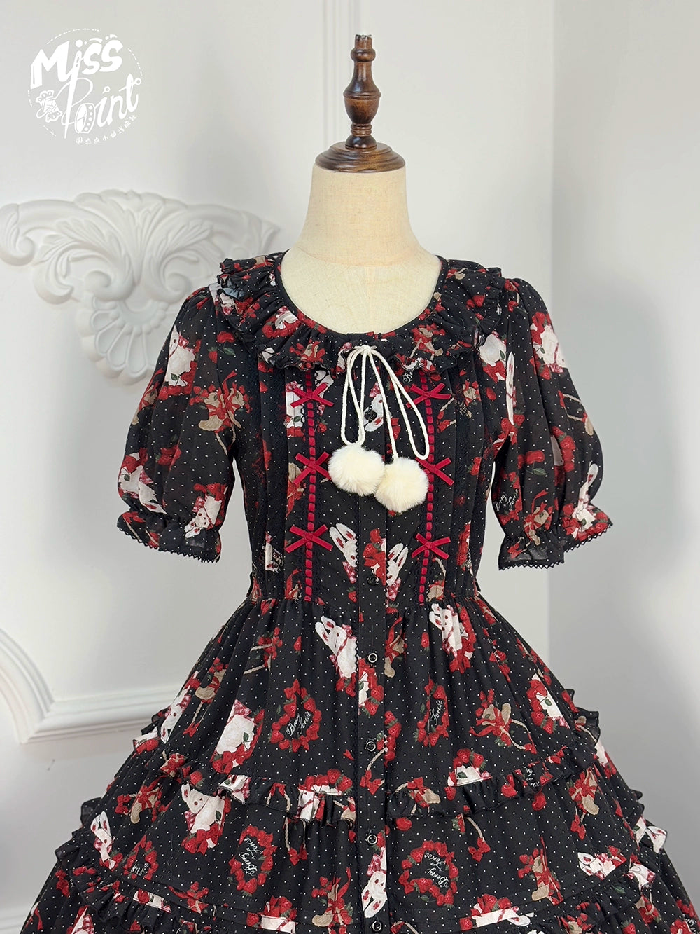 【予約販売】Sweet Berry Rabbit 半袖ワンピース