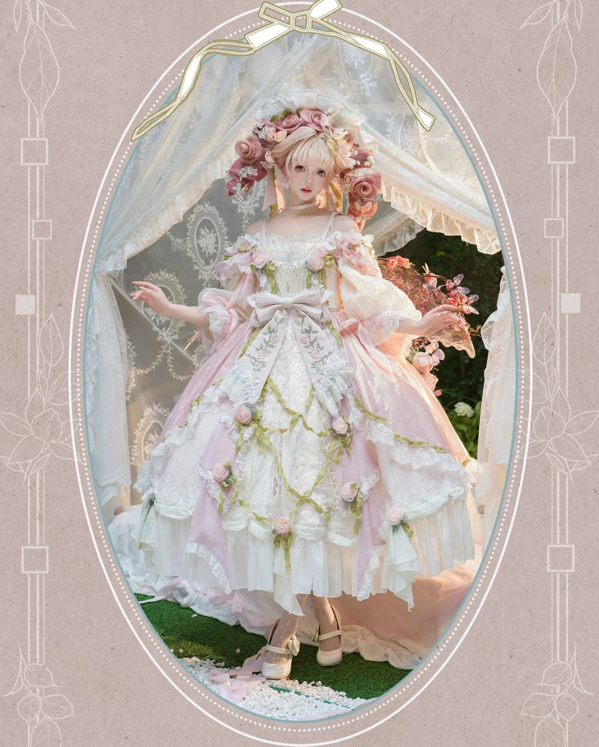 [Pre-orders available until 9/8] Sensou Houtei Luxury Princess Dress Full Set