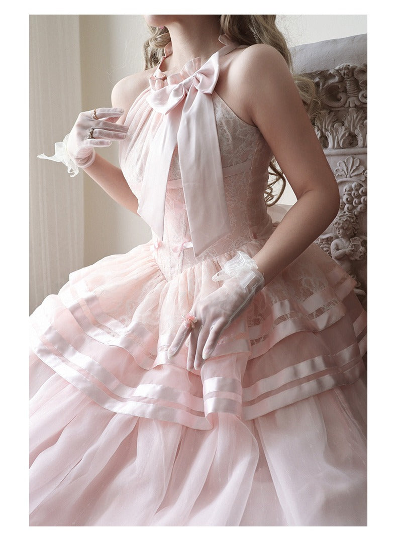 月光舞曲 ホルターネックドレス