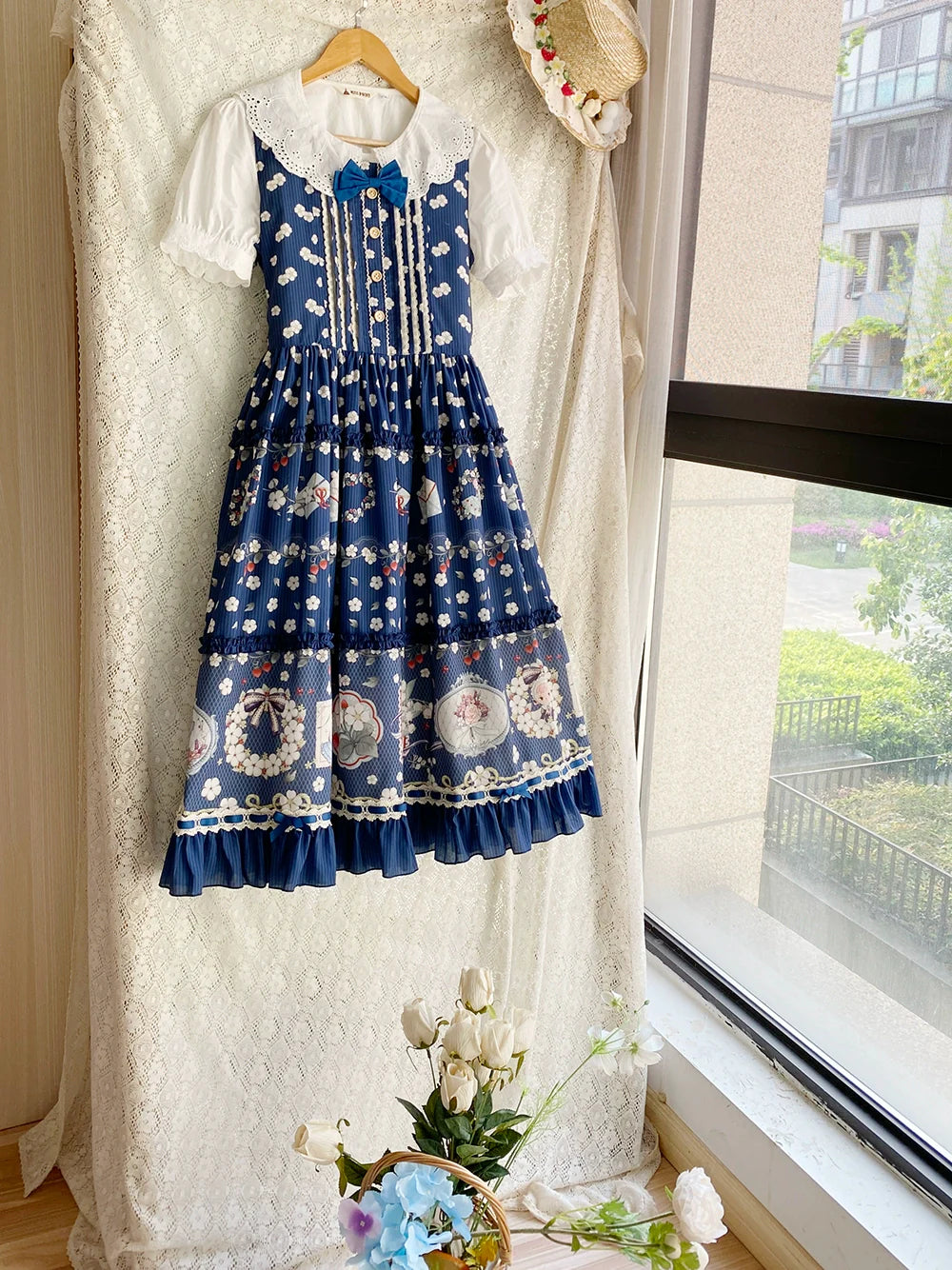 [Pre-orders available until 2/19] Sweetie Sheep Fake Layered Dress