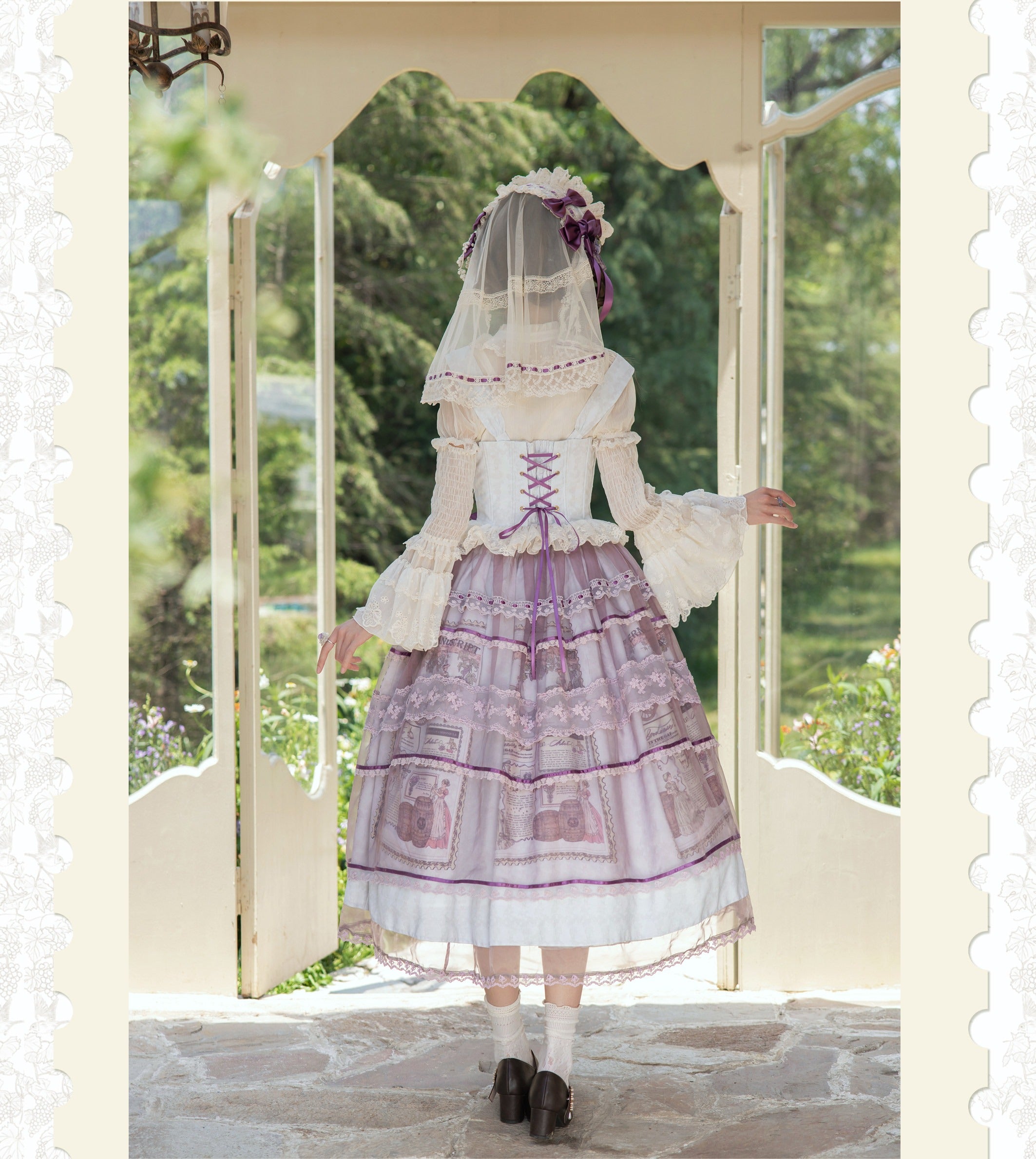 【受注予約6/29まで】Du'erfa Manor クラシカルスカート・Aセット