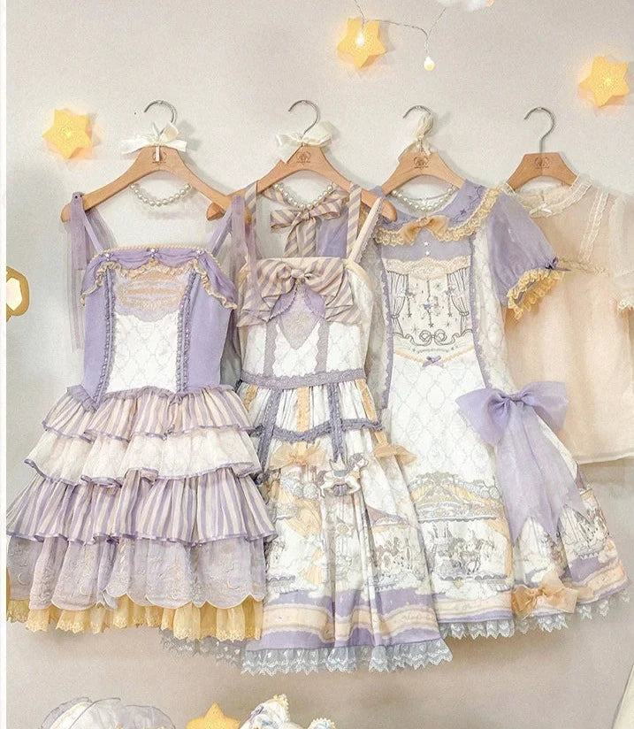 Cloud Paradise Short Sleeve Dress