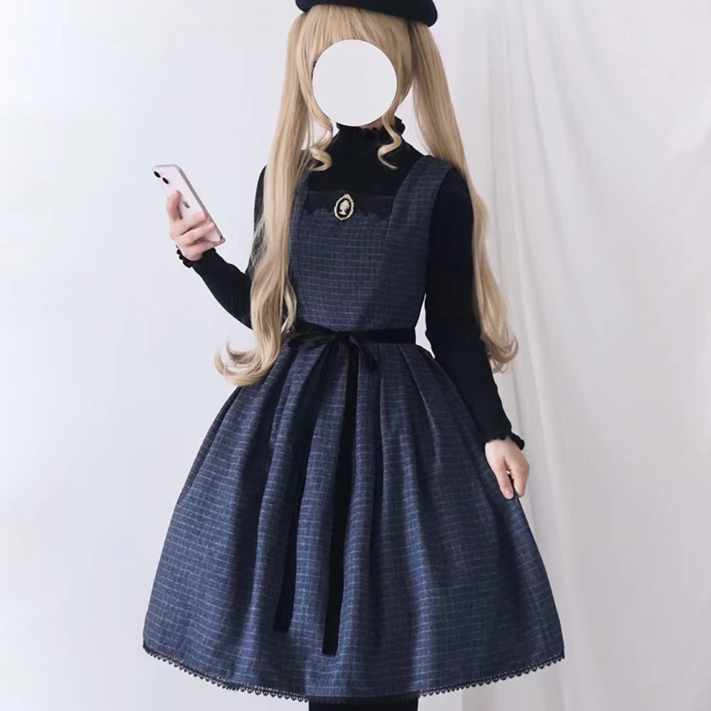 【予約販売】Earl Gray ハイネックフリルニット