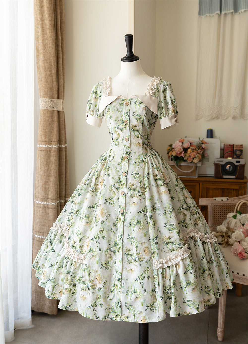 Forest Holidays Summer Dress with Headband, 4 Patterns in total [Type 2]
