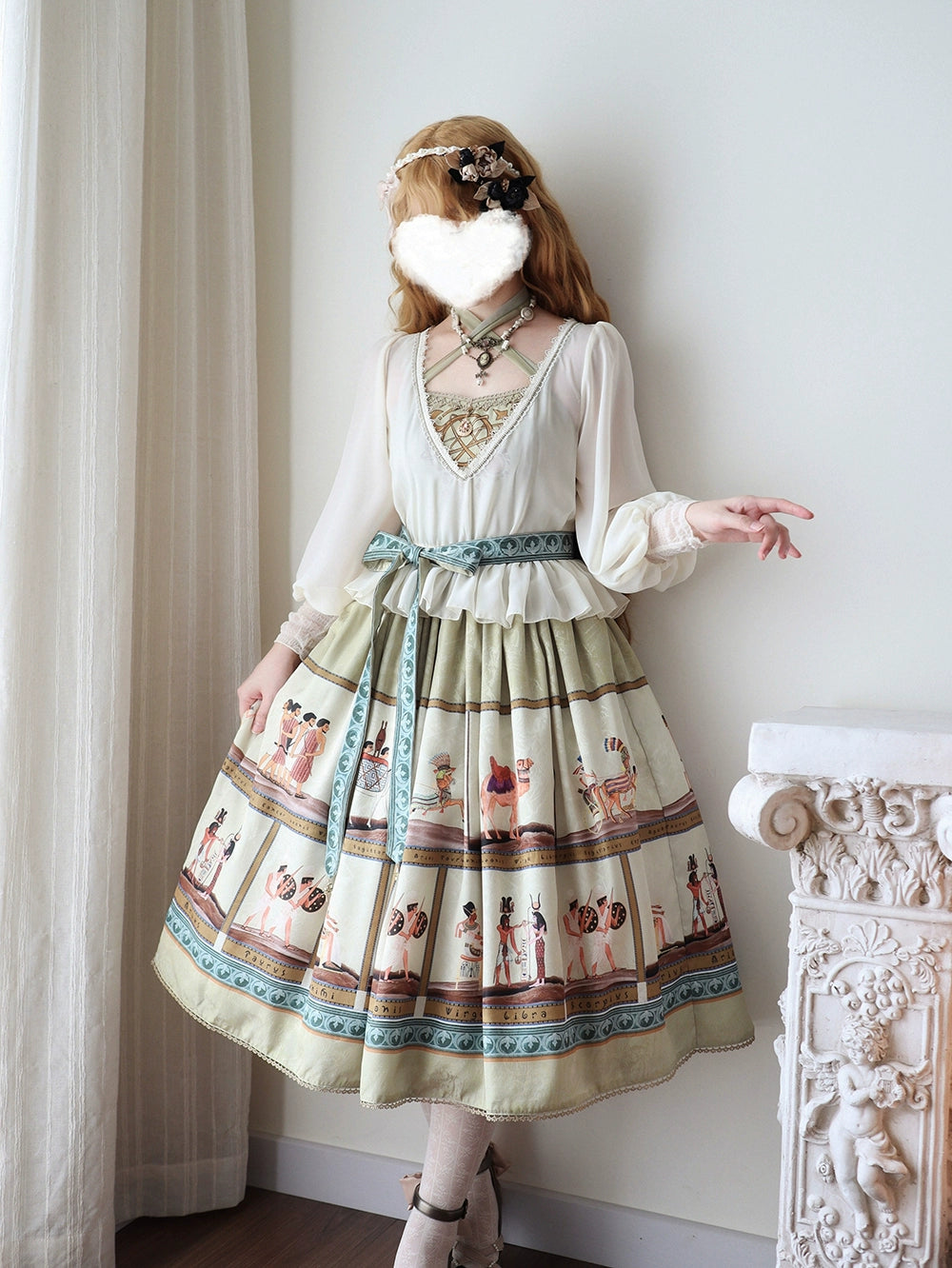 【受注予約6/12まで】Papyrus Story ジャンパースカート