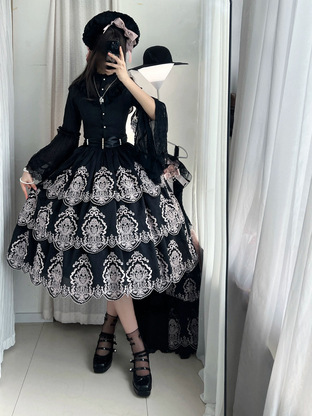 【受注予約9/25まで】Noble Garden 姫袖ブラウス