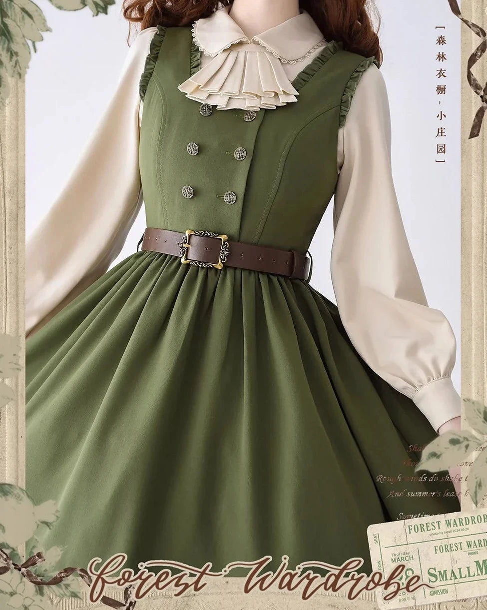 Small Manor クラシカルジャンパースカート