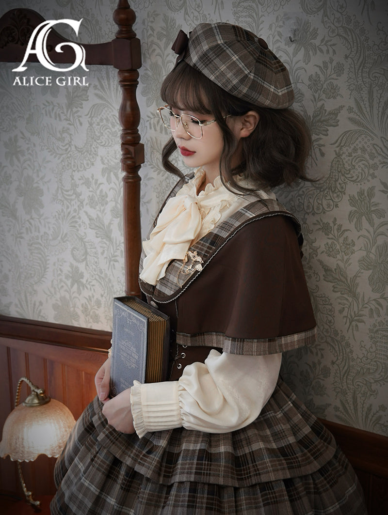 [Pre-order] Detective Academy Ribbon Tie Blouse