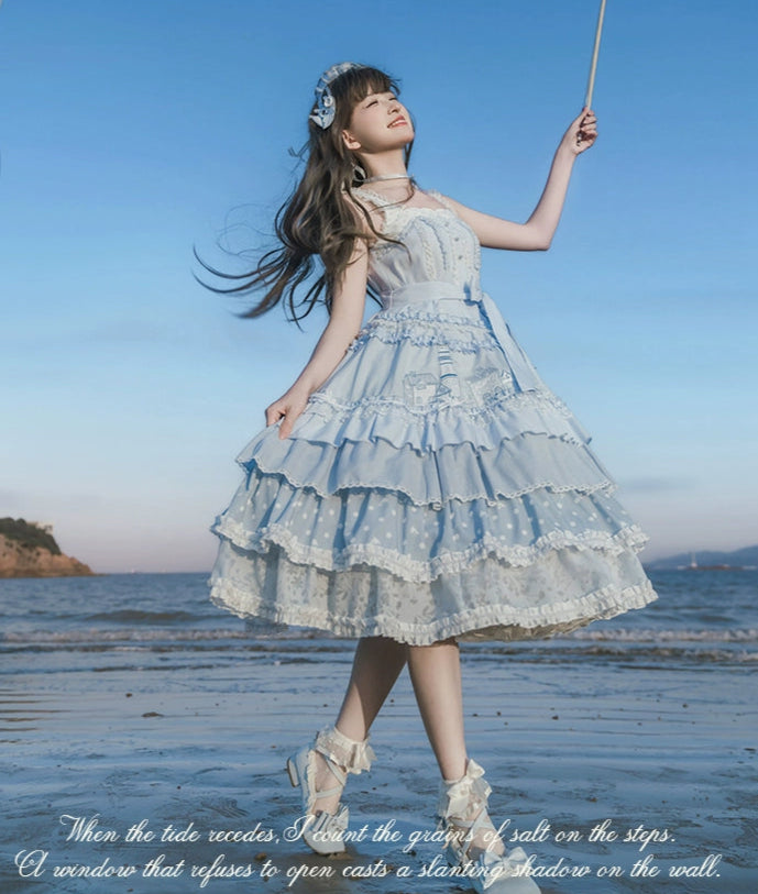 【受注予約6/18まで】The House by the Sea ジャンパースカート