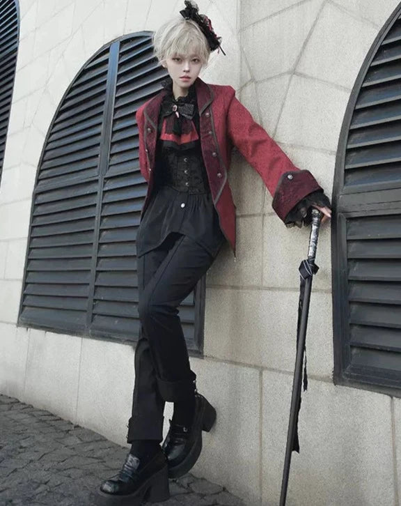 Pilgrim's Coffin Prince-style Long Pants