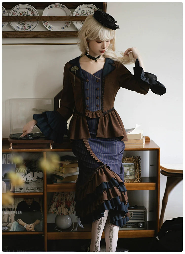 Mad Victorian Fantasy Mermaid Skirt Setup