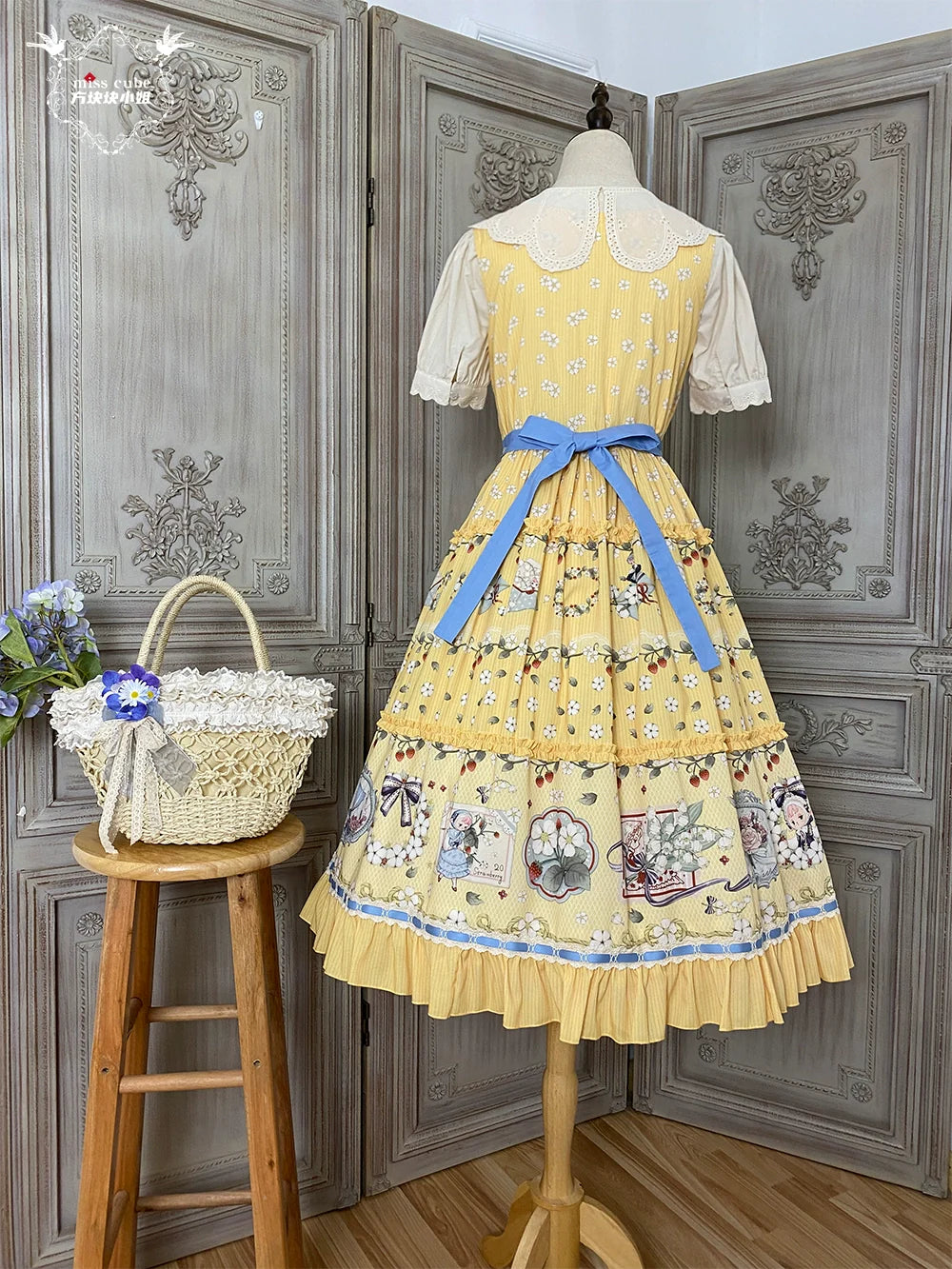 [Pre-orders available until 2/19] Sweetie Sheep Fake Layered Dress