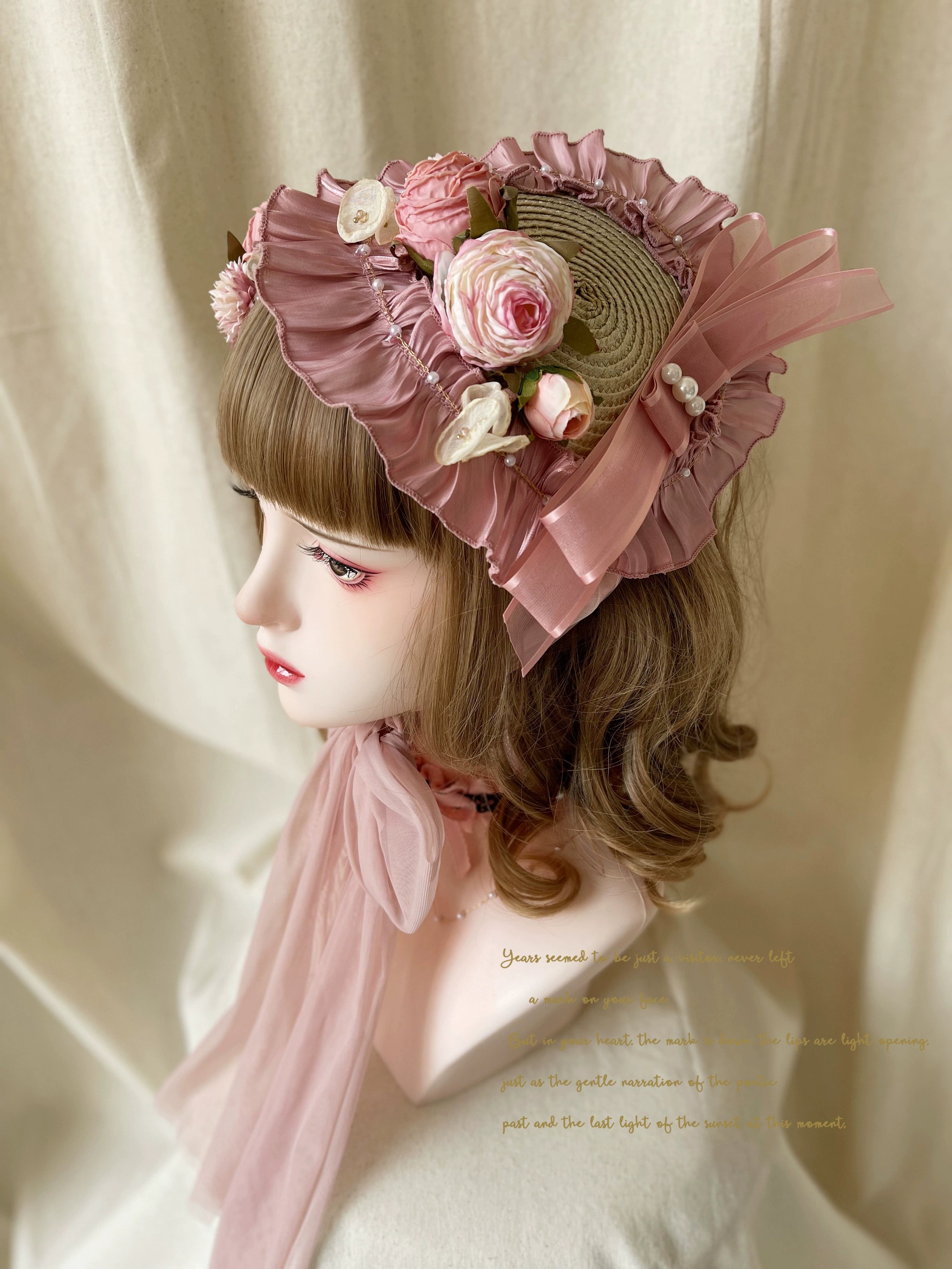 【同時購入のみ】Rose Fairy 帽子・コサージュ他アクセサリー