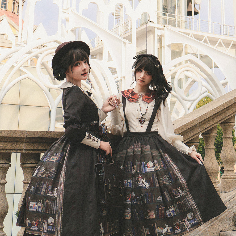 【受注予約11/6まで】German Bookcase ワンピース（ケープなし）