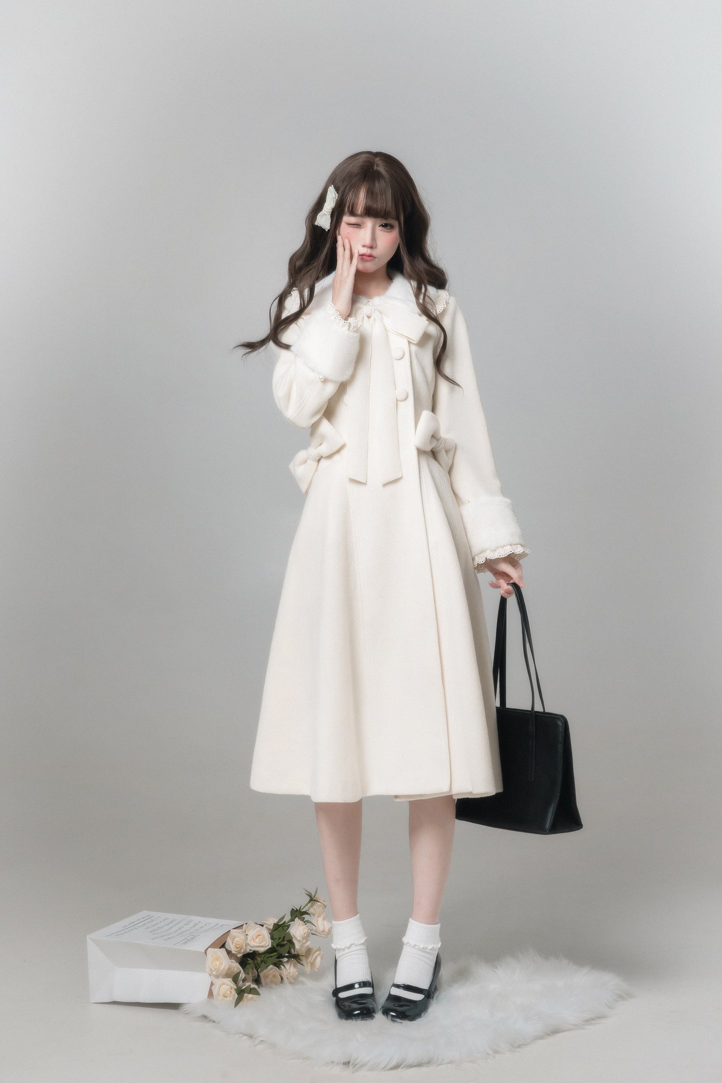 First Snow リボンコート