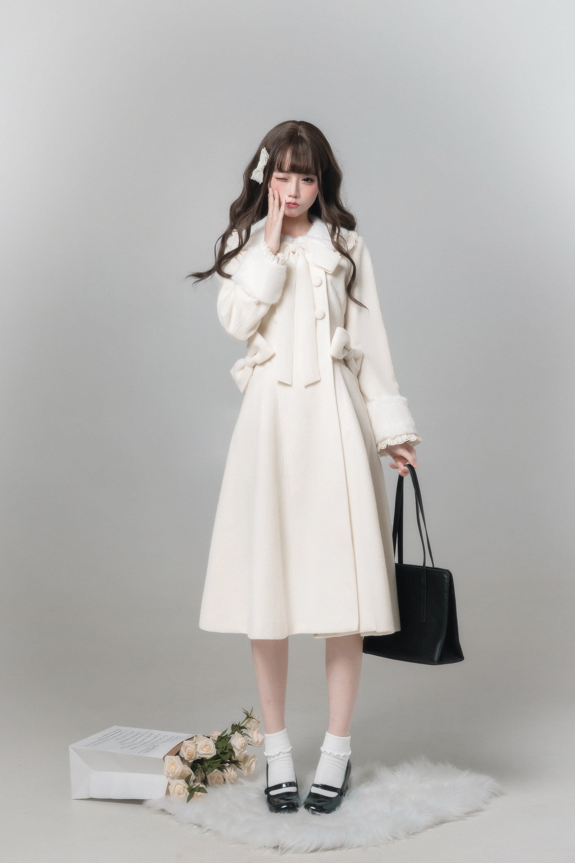 First Snow リボンコート