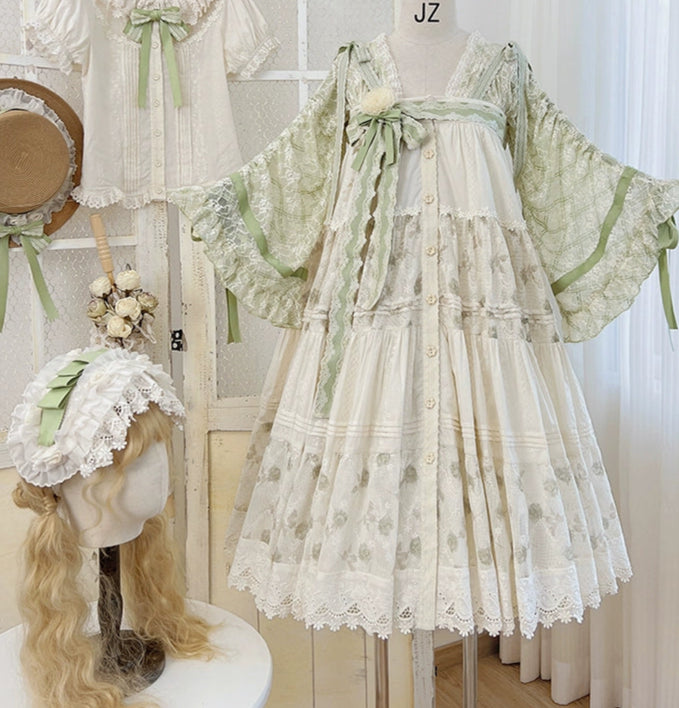 【受注予約8/18まで】White Blooming Season 2wayスカート