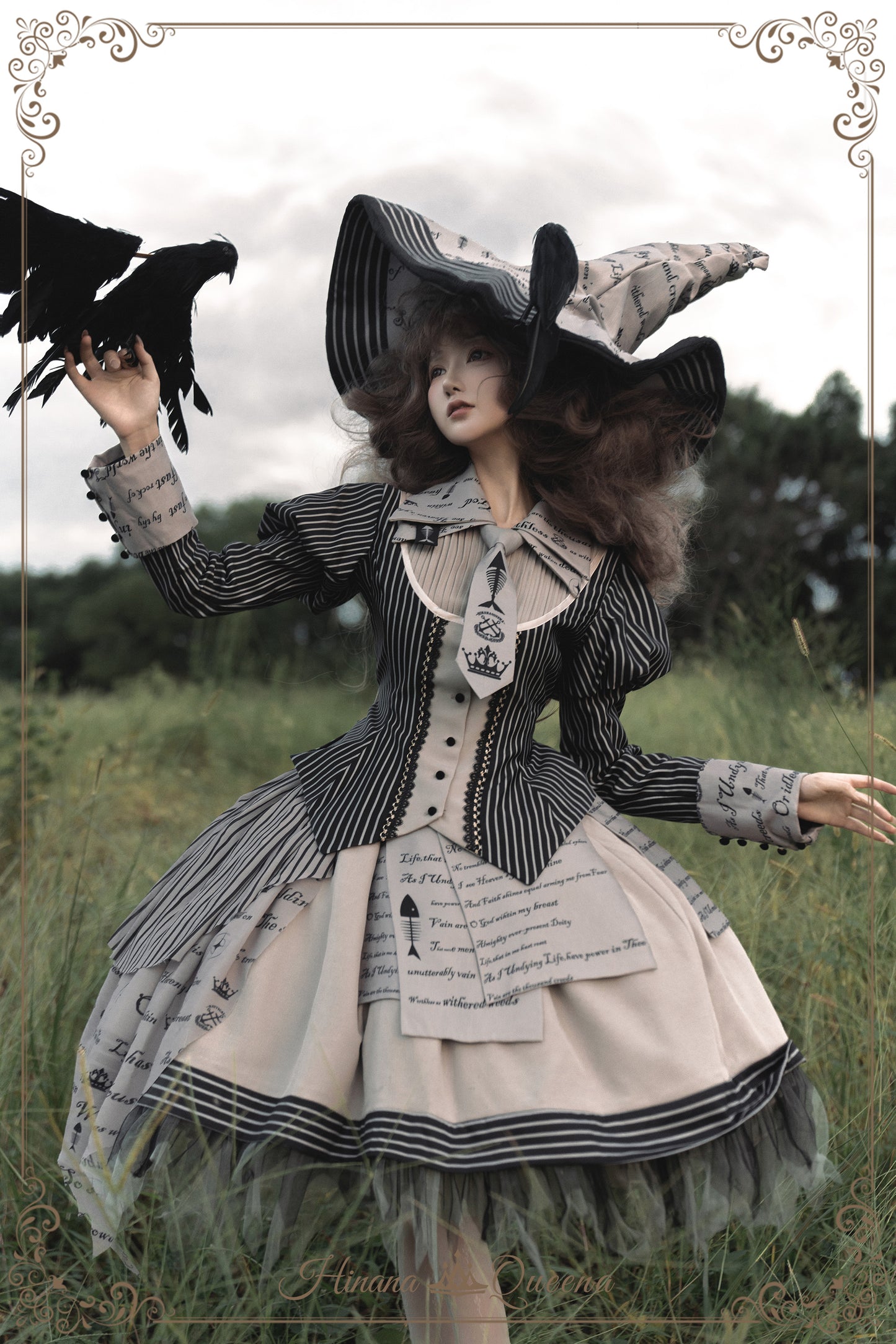 【受注予約11/12まで】暮夜 ストライプセットアップ