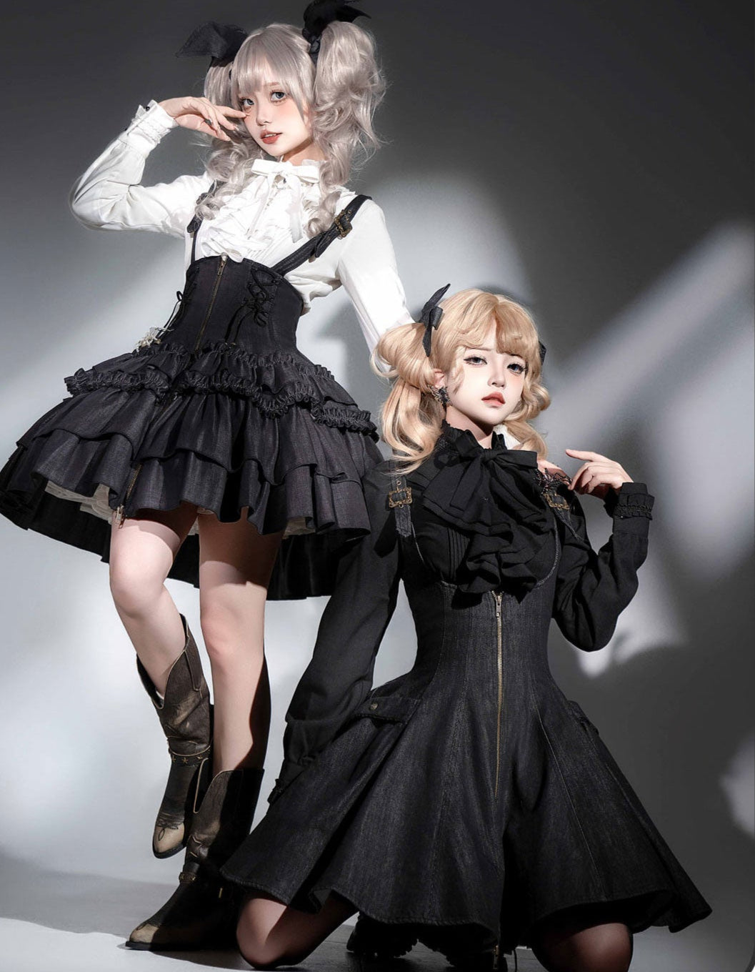 [Pre-orders available until 3/10] Rose Heart Short Jumper Skirt
