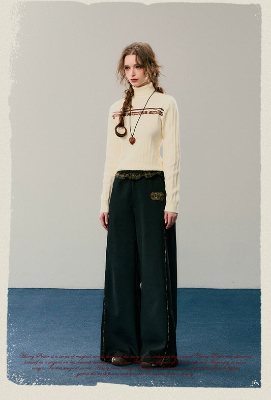 [Pre-order] Hogwarts School of Witchcraft and Wizardry Relaxed Wide Pants