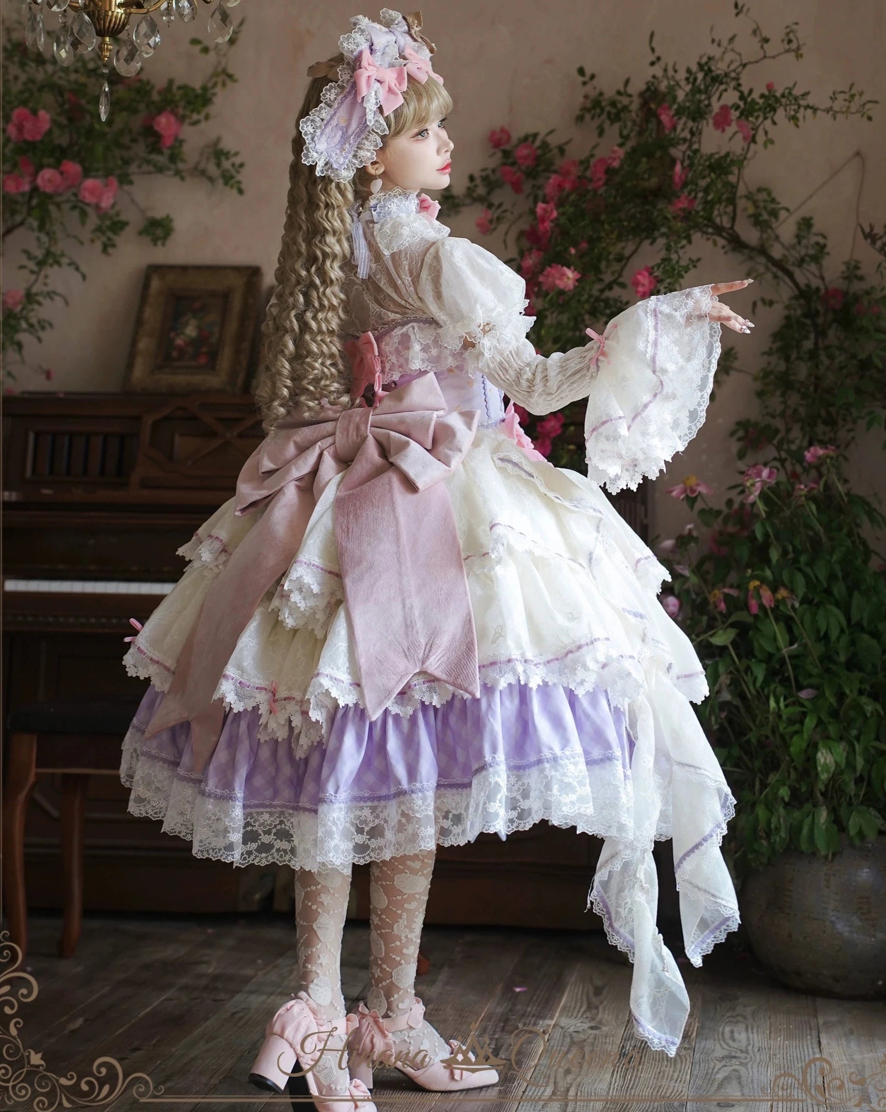 [Sales period ended] Dream Alice Luxury Setup/Purple/Short Length