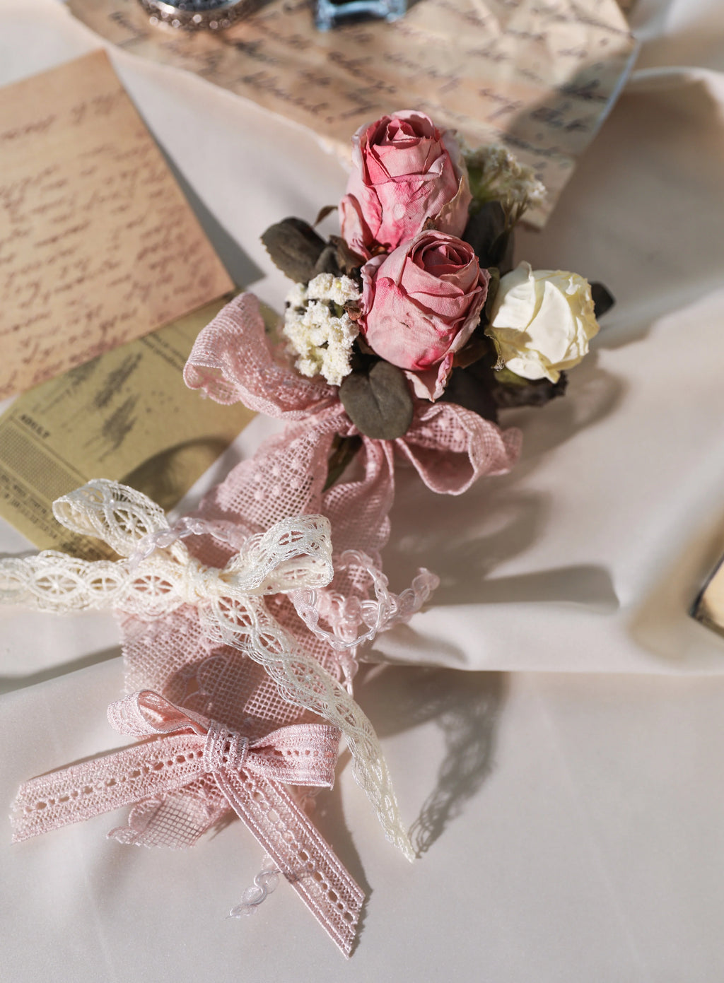 [Only available when purchased together] Fourteen-line poems Head dresses, hats, cloth belts, corsages and other accessories