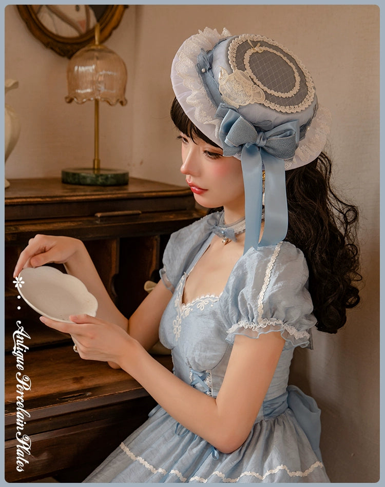 [Only available with simultaneous purchase] Antique Porcelain Plates Accessories