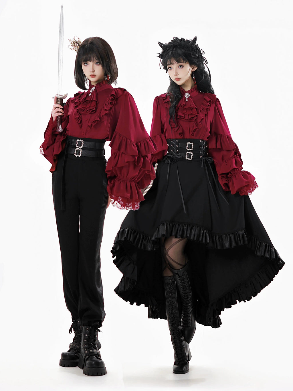 【受注予約8/19まで】Day and Night Songs 皇子系ロングパンツ
