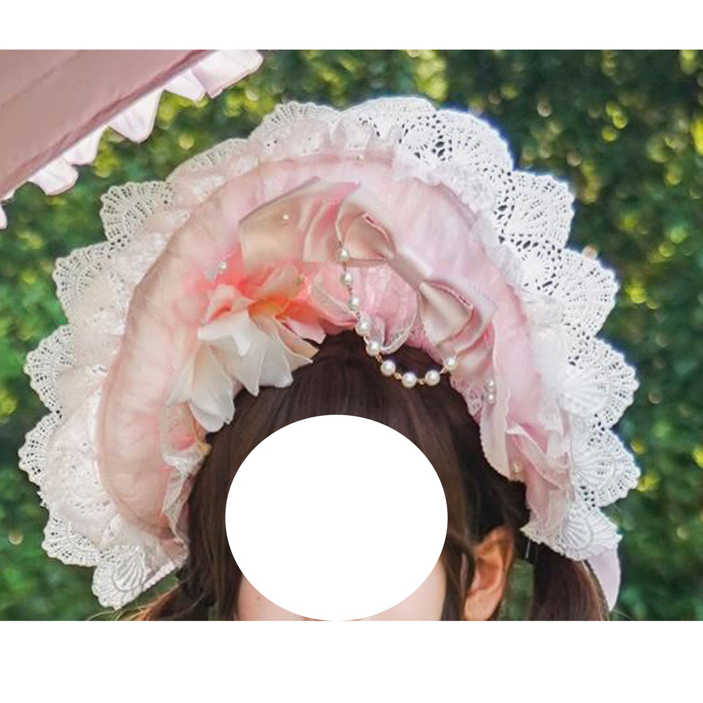 Lilith Rose Garden バラのコサージュ付ジャンパースカート