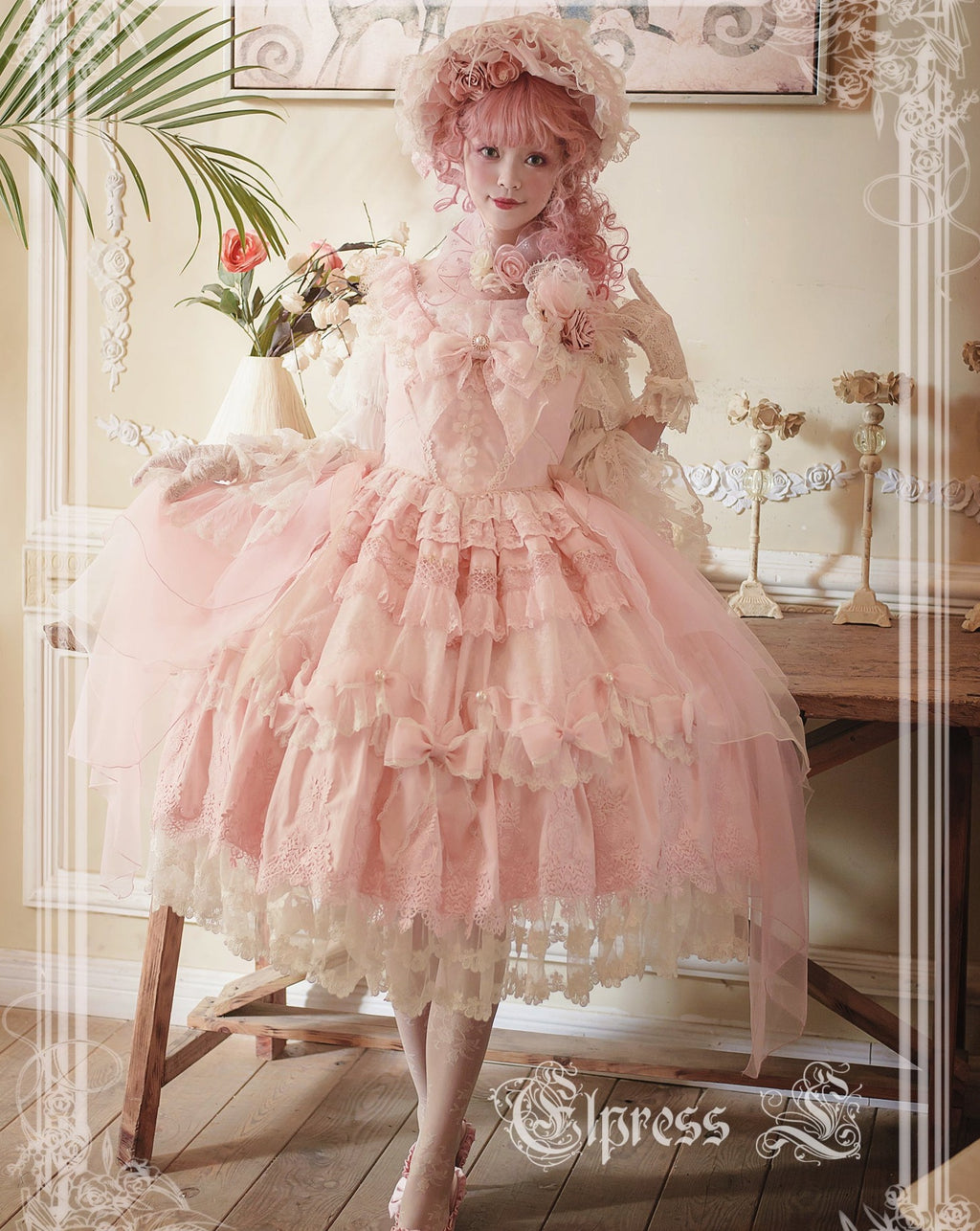 Holy Jewel ribbon and lace princess dress