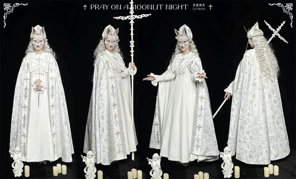 [Resale/Pre-orders until 10/16] Pray on a Moonlight Night Long Cloak