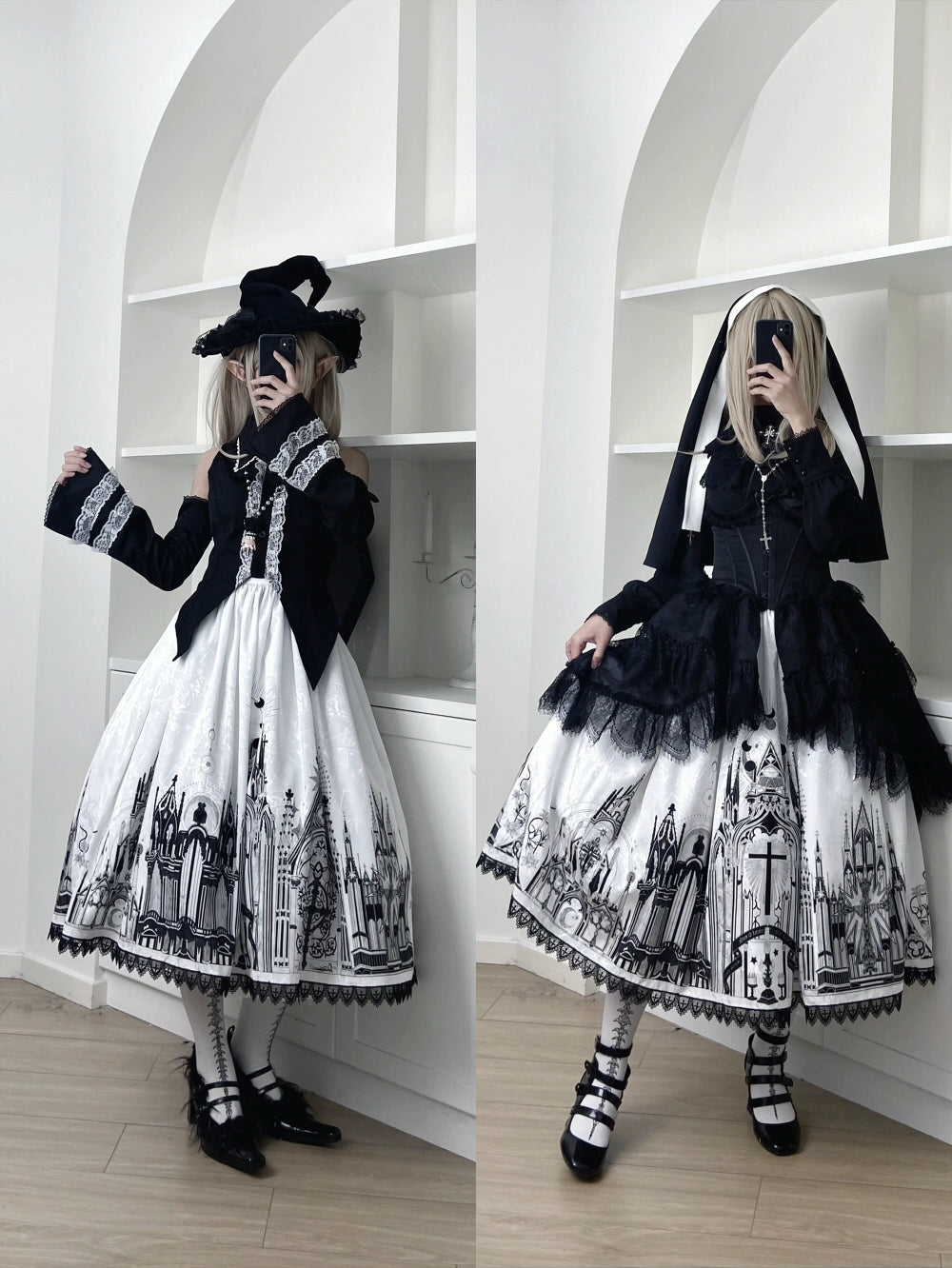 【販売期間終了】Sanctuary ゴスロリプリントスカート