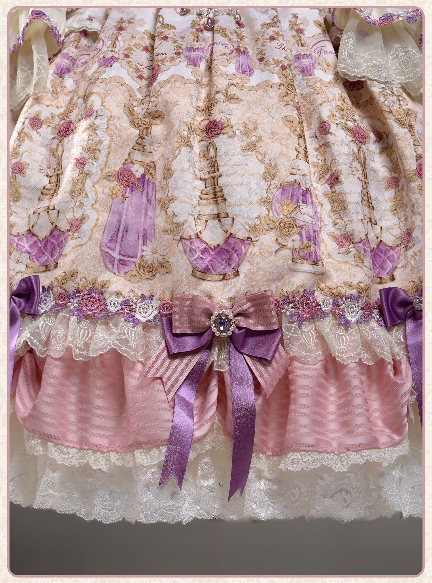 【受注予約6/16まで】Antique Gemstone Fragrance 姫袖ドレス単品