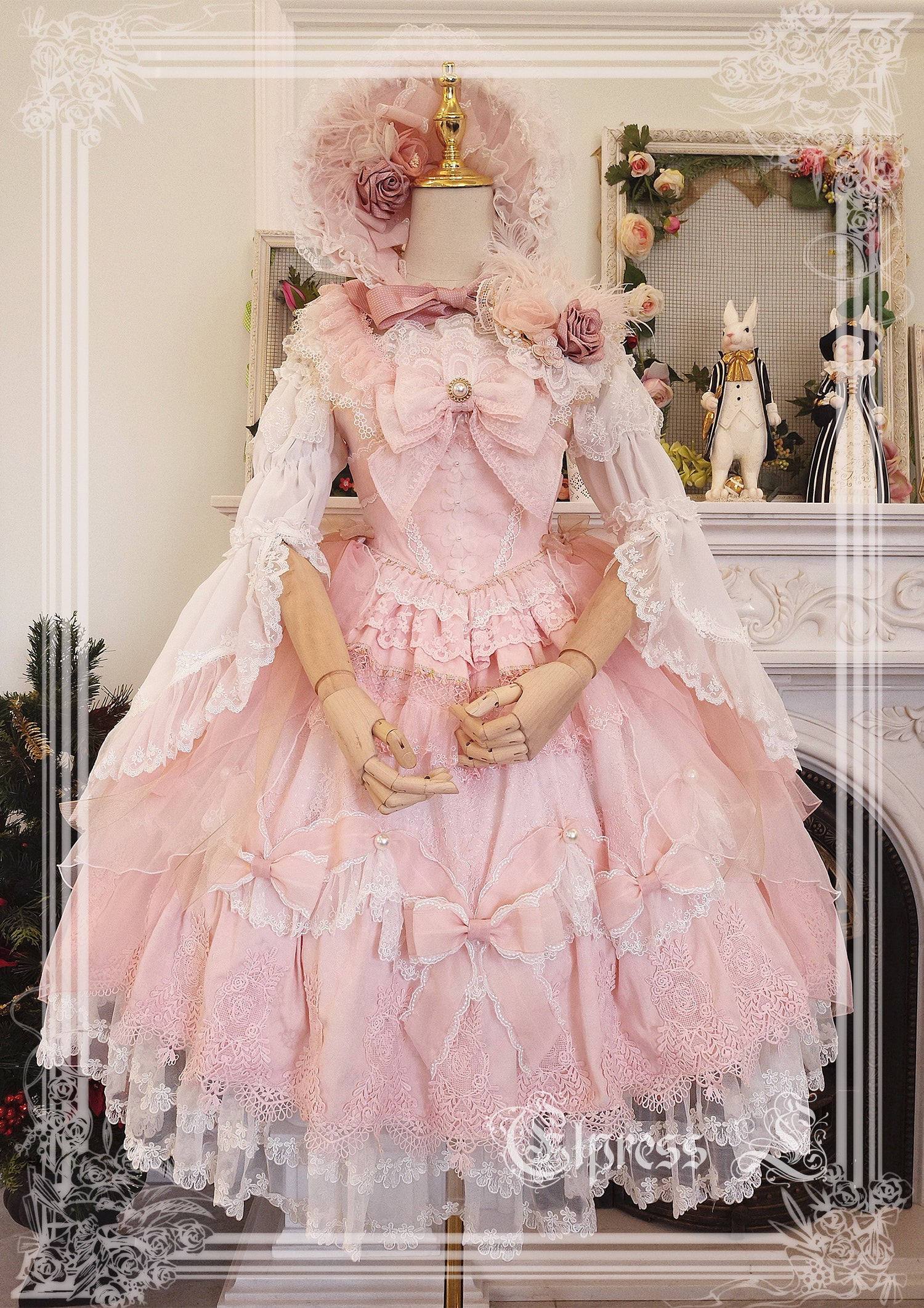 Holy Jewel ribbon and lace princess dress