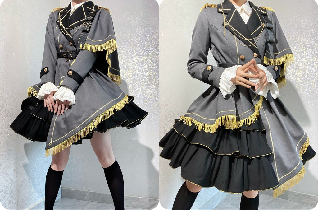 【再販・受注予約6/25まで】星巡夜 ミリタリー・アイドル風ジャケット