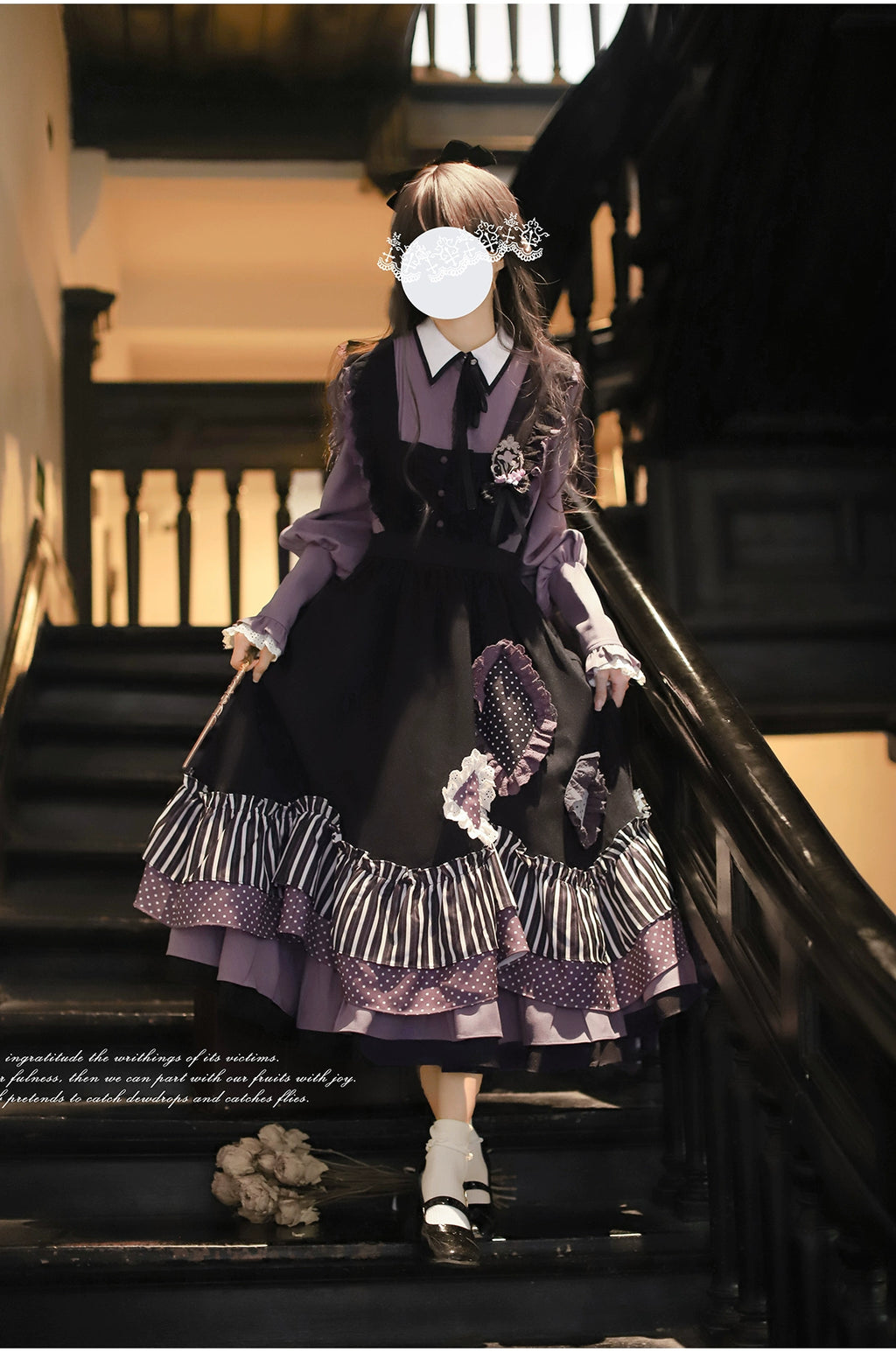 Witch Academy Iris Color Dress 5-piece Set