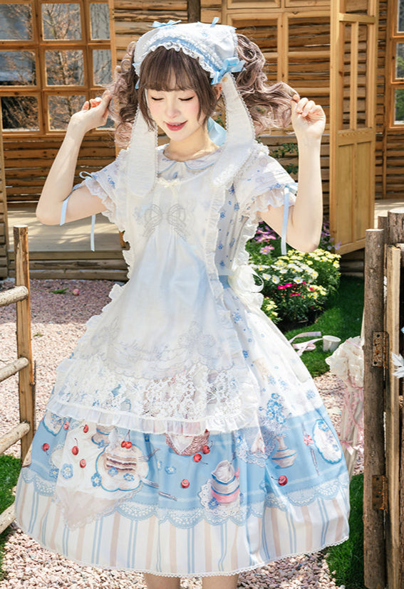 【受注予約4/8まで】Wandering Teapot 半袖ワンピース