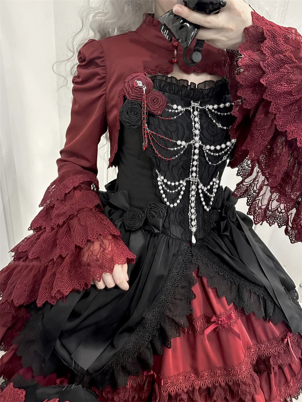【販売期間終了】Sanctuary Rose 姫袖トップス