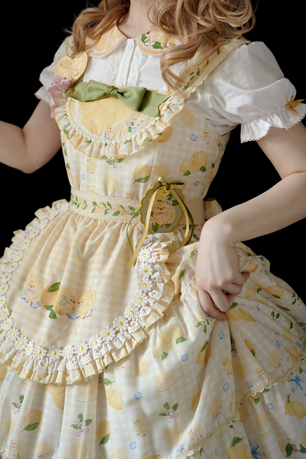 【受注予約5/14まで】Lemon Sweetie 半袖ブラウス