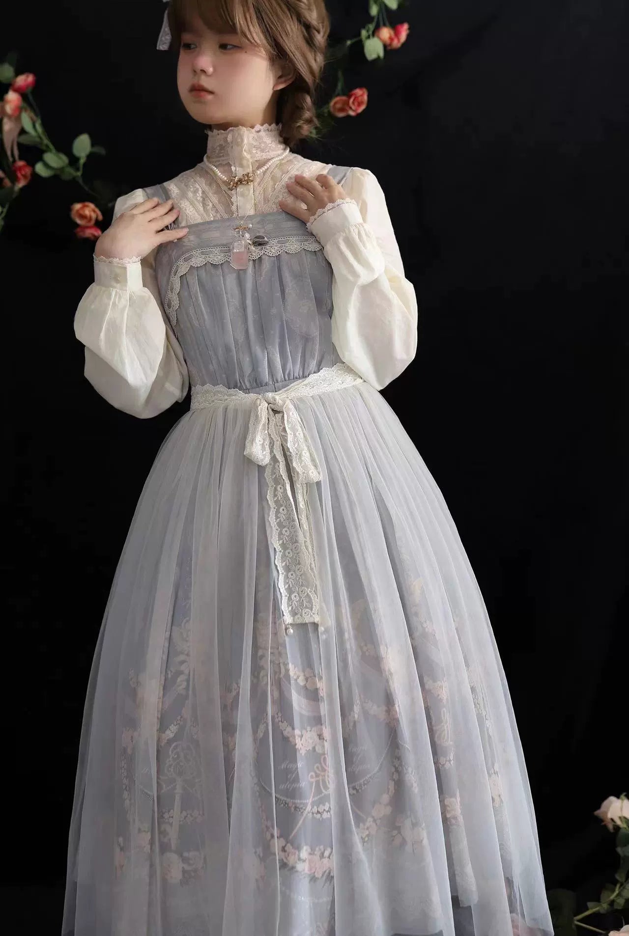 [Sale period ended] Romantic Memories Jumper skirt with veil