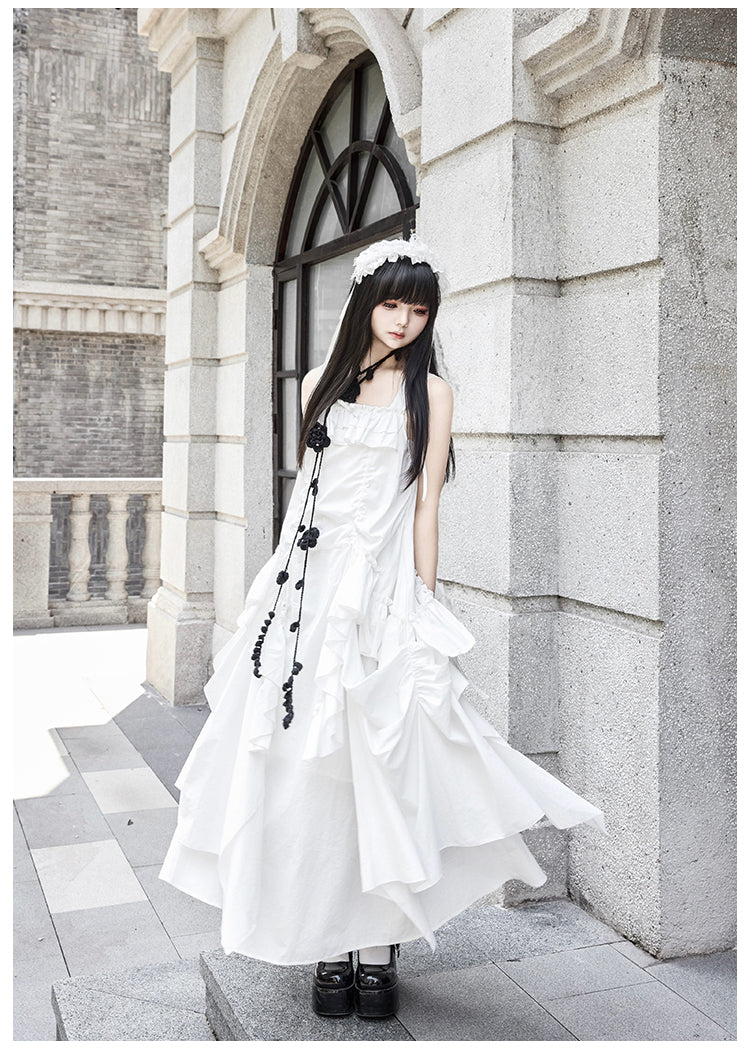 薔薇の棘 ルーズジャンパースカート 3点セット