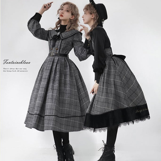 Fontainebleau fake layered dress